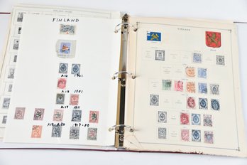 Finland & Unknown Stamp Binder Collection SKU25