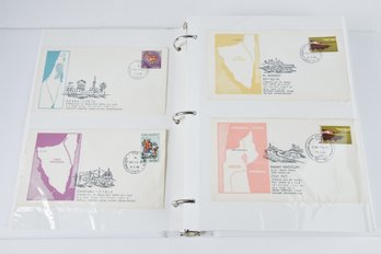 Israel First Day Cover Stamp Binder Collection SKU58