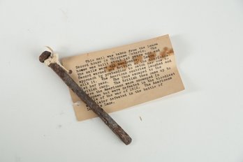 Nail Taken From The Laura Secord House In Chippawa Ontario