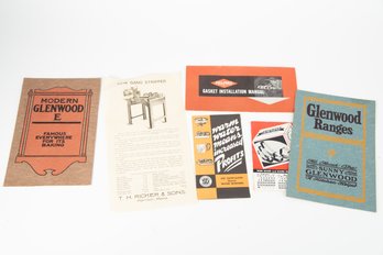 Glenwood Stove & Machinery Booklets Ephemera