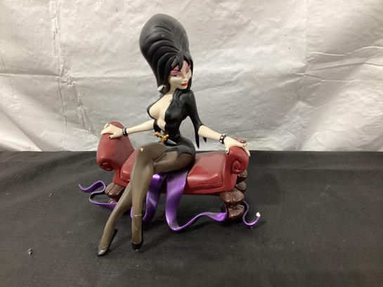 Elvira Mistress Of The Dark Sideshow Collectibles 'tooned-Up' Maquette