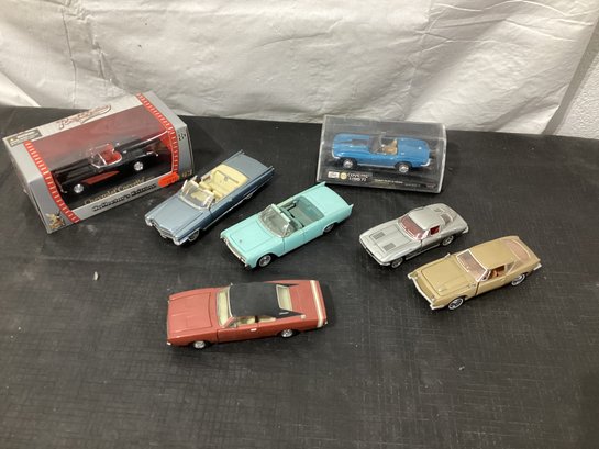 7 Assorted Diecast Cars