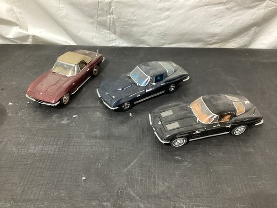 Danbury And Franklin Mint Diecast Cars