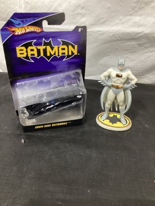 DC Super Hero Collection By LENOX Batman Batmobile Hot Wheels