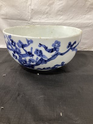 Chinese Blue & White Porcelain Hand Painted