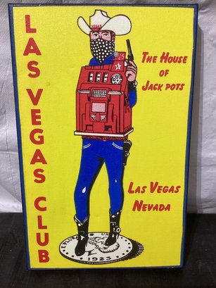 Cowboy Slot Machine, Las Vegas, Nevada - Vintage Image