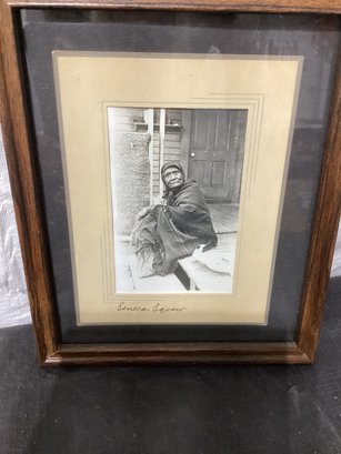 Vintage Photo Of Seneca Squaw