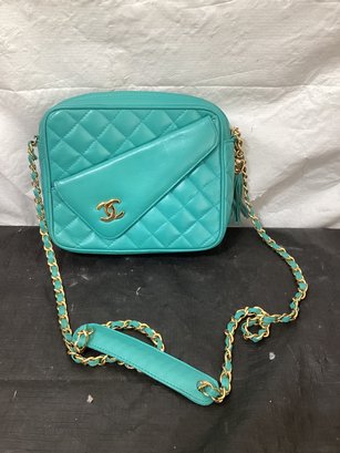 Imitation Green Chanel Shoulder Bag