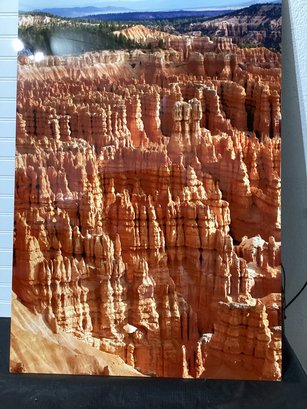 Bryce Canyon Photo On Aluminum Titled The Silent City By Sandra Bronstein