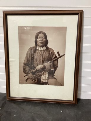 Black Wolf Southern Cheyenne Photograph Signed And Numbered