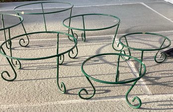 6 Metal Plant Stands