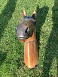 Large Plastic Horse Head