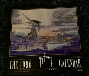 Rare 1996 Guy Harvey Calendar  Signed & Numbered 30/500