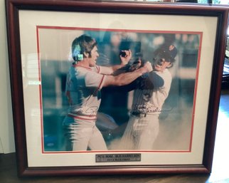 Pete Rose - Bud Harrelson 1973 NLCS Fight With COA