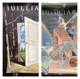 2 Julliard Posters Both Dedicated And Signed