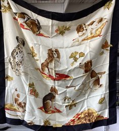 Salvatore Ferragamo Silk Dog Scarf