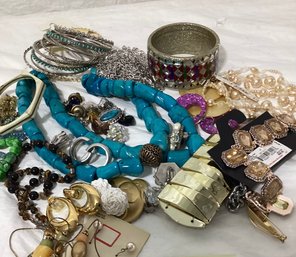 Lot Of Assorted Costume Jewelry