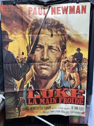 Cool Hand Luke Paul Newman Original Movie Poster Artist Jean Mascii