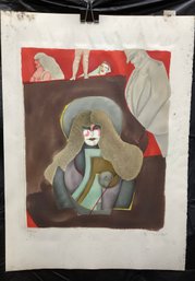 Richard Lindner Print - Blondie 42/125