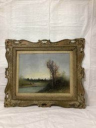 Landscape Lithograph Unsigned