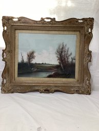 Landscape Lithograph Unsigned