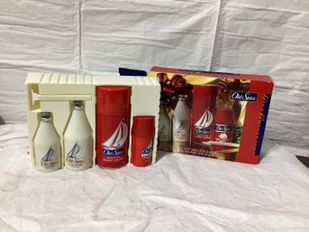 Vintage 4 Piece Old Spice Gift Set  - New