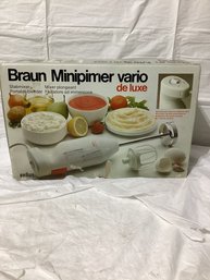 Braun Minipimer Vario Deluxe