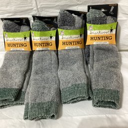 Smartwool Hunting Socks  4 Pairs Size 9 -11.5