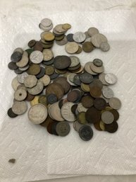 Lots Of Foreign Coins