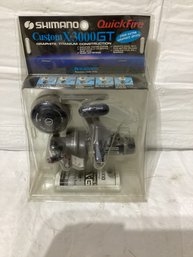 Vintage Shimano Custom X 3000 GT Spinning Reel Made In Japan