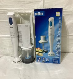 Braun Multiquick Hand Blender NEW