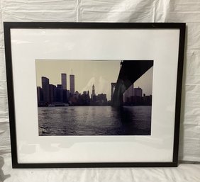 Philip Perkis  Lower Manhattan, NYC 1989 Chromogenic Print