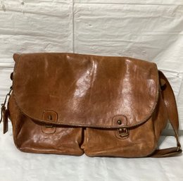 Amazing Vintage Ralph Lauren Made In Italy Messenger Bag