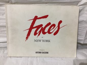 Faces Of New York Photographs By Antonio Guccione Signed & Dated 1992