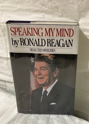 Speaking My Mind By Ronald Reagan Signed