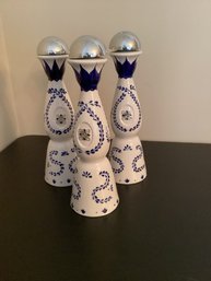 Clase Azul Tequila Bottles 3 Empty