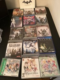 PS1, PS2, PS3 And PS4 Games