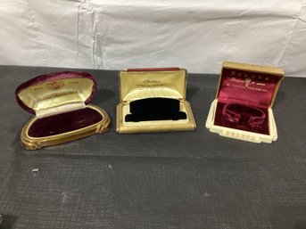 3 Vintage Watch Boxes
