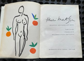 Henri Matisse- Drawings And Paper Cut Outs Book