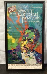 Schlitz Salutes 25th Anniversary Newport Jazz Festival New York, Duke Ellington  1978 Poster