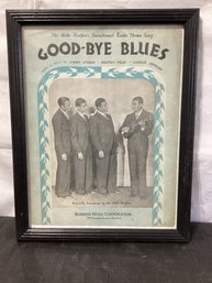 Mills Brothers Good-Bye Blues Robbins Music Corp