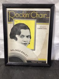 1930 Rockin Chair By Mildred Bailey Sheet Music Cover