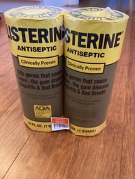 2- 32 Oz Listerine Bottle In Original Packaging