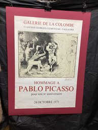 Galerie De La Colombe Hommage A Pablo Picasso  24 Octobre 1971