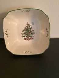 Spode Large Square Bowl 10'