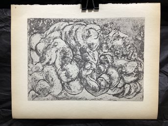 Picasso Vollard Book Plate Etching  Abrams 1956  No 29
