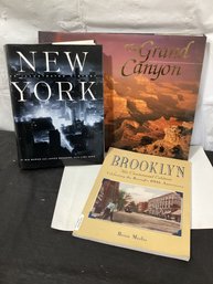 3 Books New York: An Illustrated History, The Grand Canyon And Brooklyn: The Centennial Edition