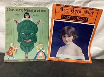 Theatre Magazine. May 1925 And New York Star Stage Pictorial