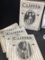 The New York Clipper Movie Trade Magazines And Sheet Music
