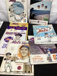8 - 1960s New York Mets Year Books